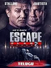 Escape Plan 2: Hades (2018) BRRip [Telugu (HQ Line) + Eng] Dubbed