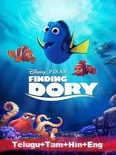 Finding Dory (2016) BRRip Telugu + Tamil + Hindi + Eng