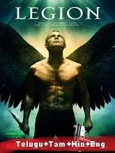 Legion (2010) BRRip [Telugu + Tamil + Hindi + Eng] Dubbed