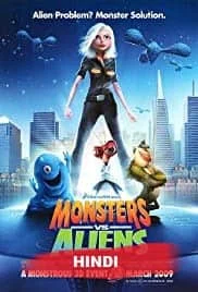 Monsters vs. Aliens (2009) HDRip Hindi Dubbed